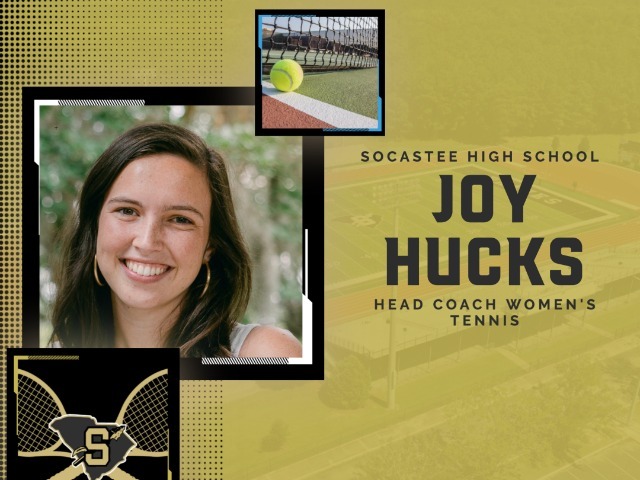 Socastee Alum Joy Hucks to Lead Lady Braves Tennis