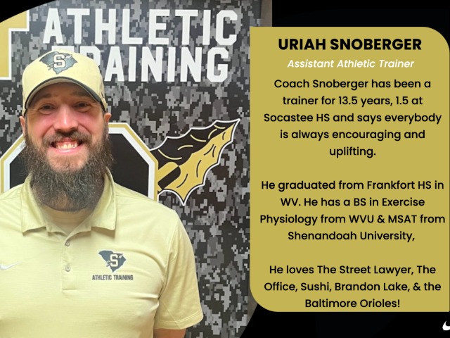 Monday Meet the Coaches: Uriah Snoberger