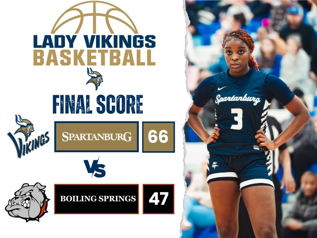 Lady Vikings Basketball Wins at Boiling Springs