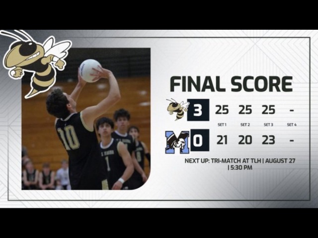 Boys Volleyball Opens Season With Sweep of JL Mann