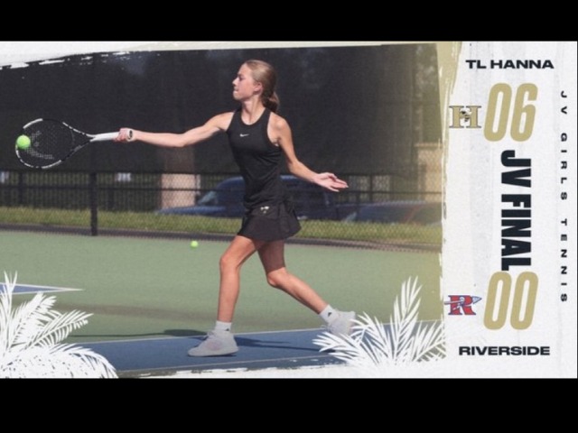 JV Girls Tennis Sweeps Riverside 6-0