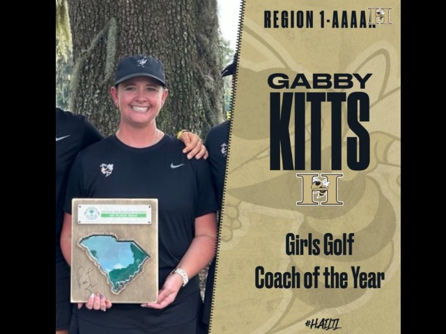 Kitts Named Region Girls Golf Coach of the Year