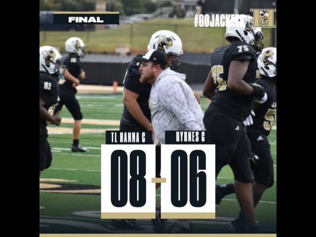 Freshman Football Wins Thriller at Byrnes