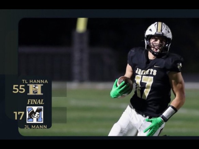 Jackets Pound JL Mann with 600 Yards of Total Offense