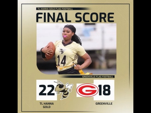 TL Hanna Gold Caps 7-1 Season with Home Wins