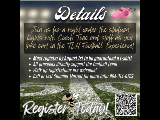 TL Hanna Football Ladies Clinic Date Set for August 13th