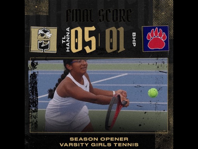 TL Hanna Girls Tennis Defeats BHP in Varsity and JV Action