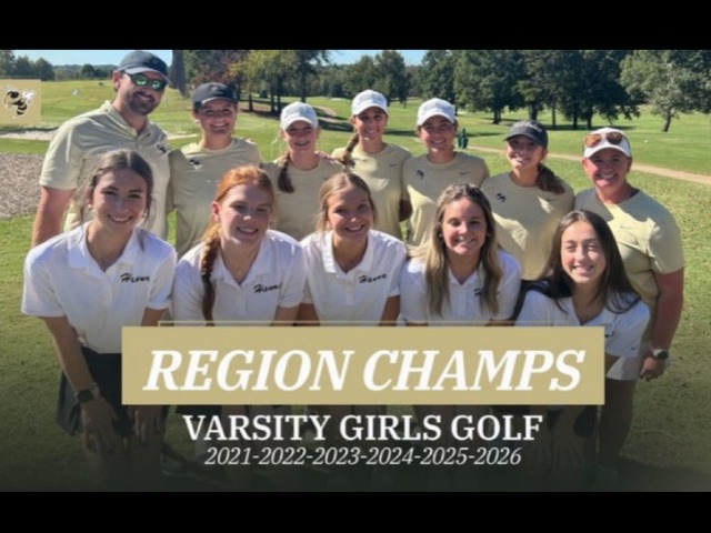 Girls Golf Wins Region Title for 6th Year in a Row