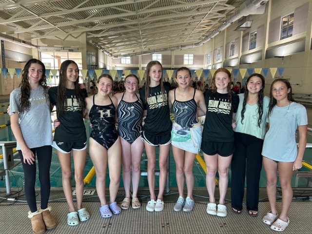TL Hanna Girls Swim 2nd in Region Meet