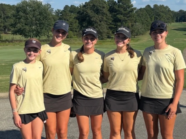 Girls Golf 2nd at Eagle Invt. as 4 Golfers Shoot in 70s for 1st Time