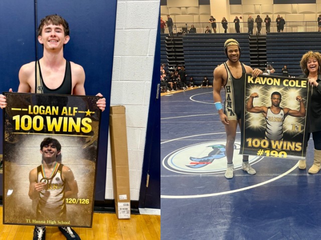 Alf and Cole Hit 100 Wins as Jackets Finish 7th at Military Duals