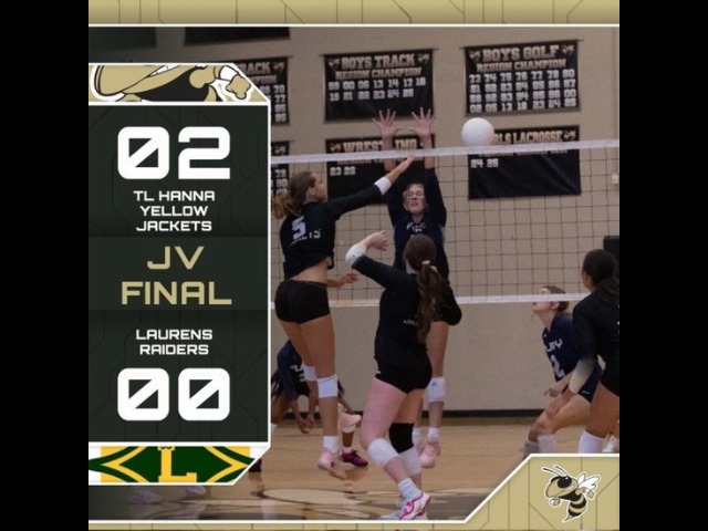 JV Volleyball Knocks Off Laurens JV