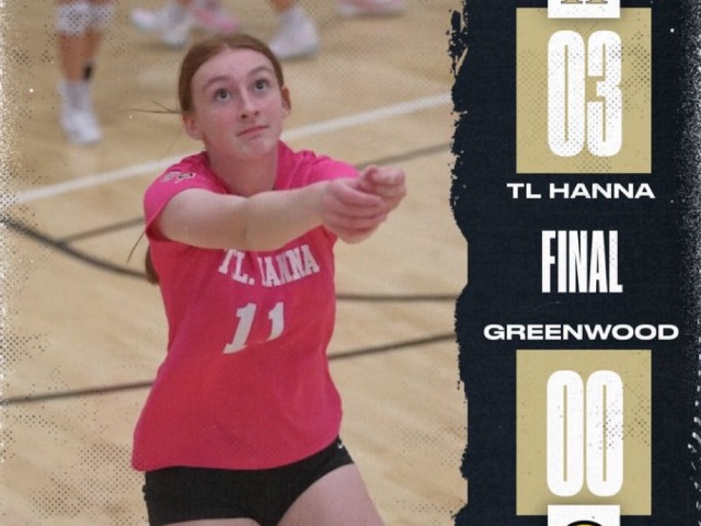 TL Hanna Varsity and JV Volleyball Sweep Eagles