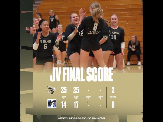 JV Volleyball Sweeps JL Mann JV