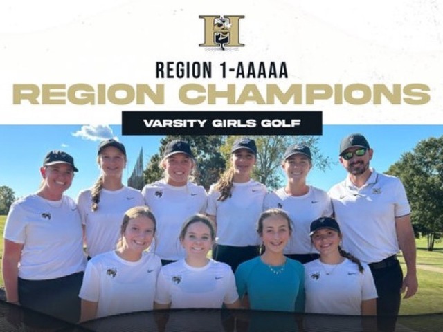 Girls Golf Wins 5th Straight Region Title