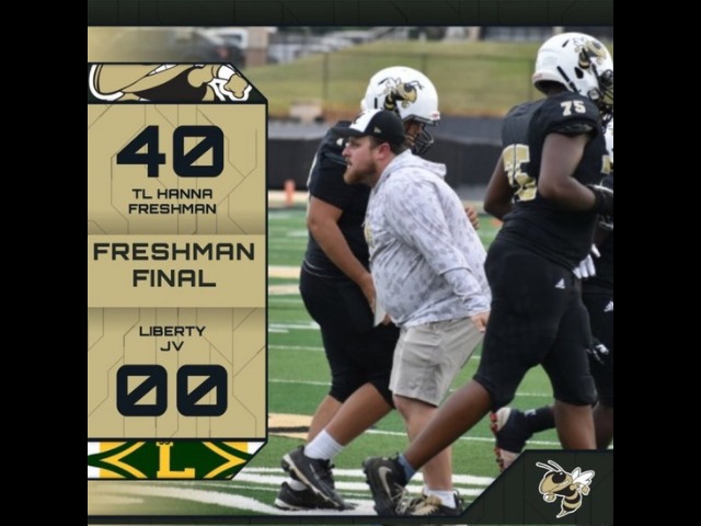 Freshman Football Downs Liberty 40-0