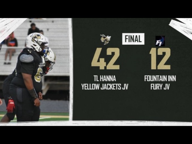 JV Football Blasts Fury
