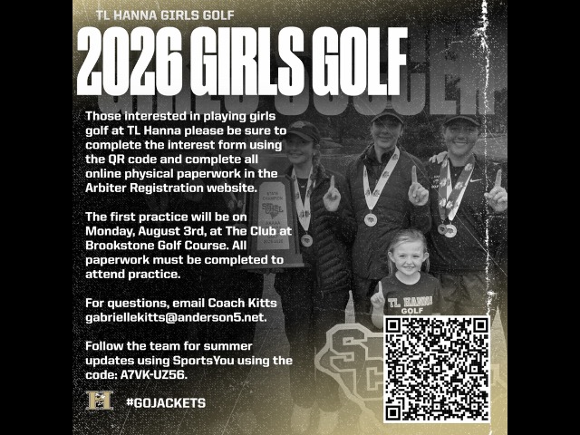 TL Hanna Girls Golf Looking for 7th-9th Graders to Join the Team