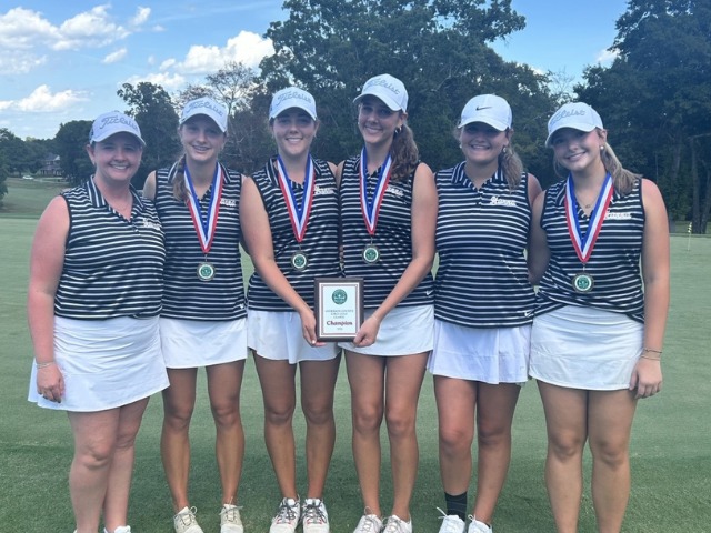 Girls Golf Wins County Championship