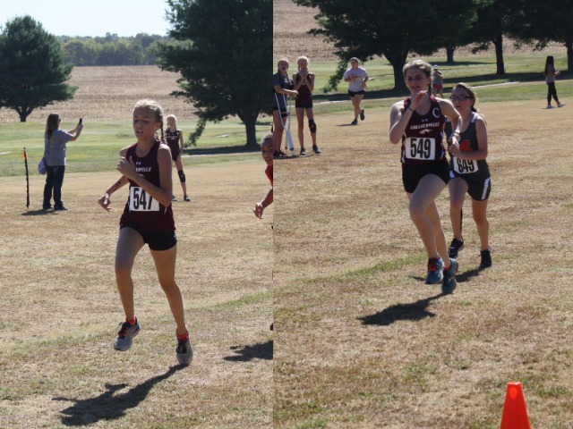 Ray and Curtis called up to the Lady Dragon's Varsity Team at TMSAA State XC Championships