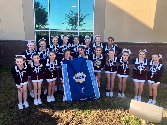 CMS Cheer Wins First Place at Regionals GameDay Competition 