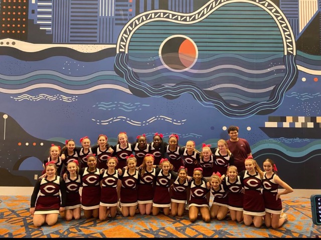 CMS Cheer Competes at UCA Regional
