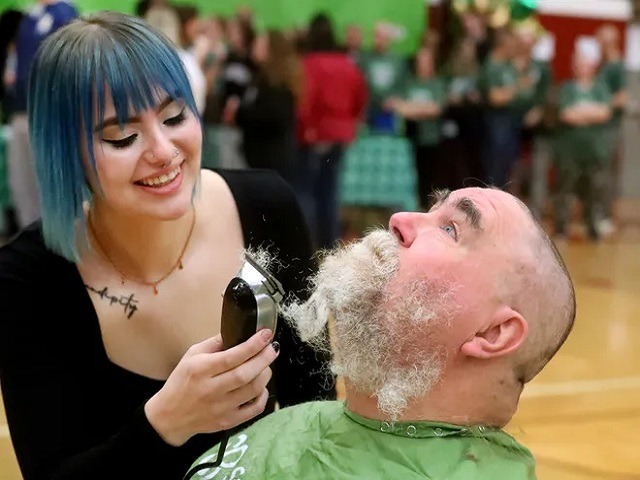 Riverdale's “Brave the Shave” Head-Shaving event for the St. Baldrick’s Foundation