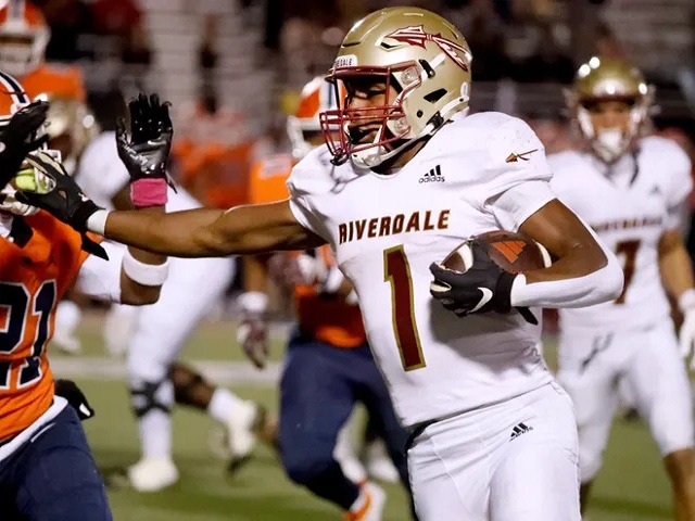 How a healthy DJ Taylor, an MTSU football commitment, helps Riverdale's offense click