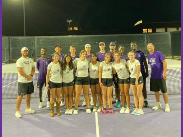 Tennis team clinches District Title 