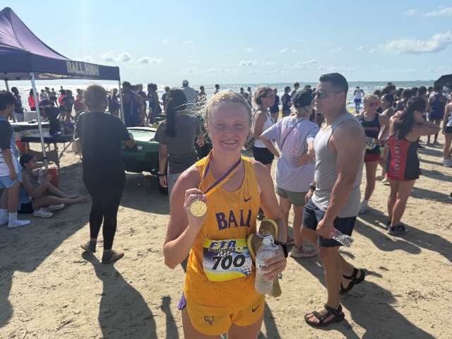 Maddilynn Scott places 3rd out of 162 runners