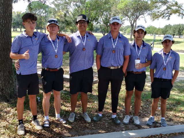 Boys Golf placed 3rd at Pearland Invitational