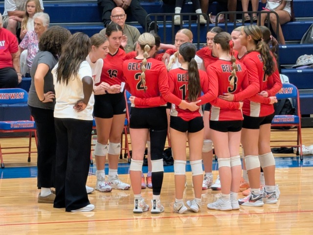 Belton Middle School Volleyball at River Valley