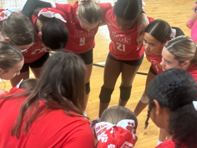 Belton Middle School Volleyball Sweeps Lamar Middle School