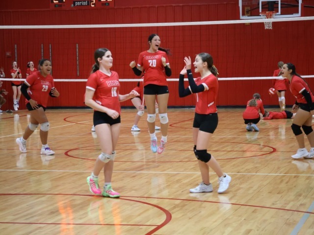 Belton Middle School Volleyball at Lake Belton Middle School