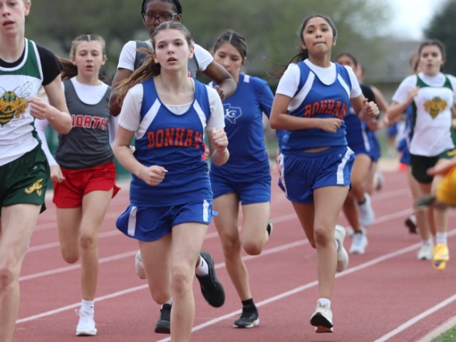 Bulldog 8th Grade A races past Travis 59-11