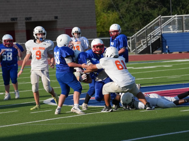 Bulldog Pride! Bonham 7th Grade B-Team Stays Undefeated with 12-6 Road Victory Over River Valley