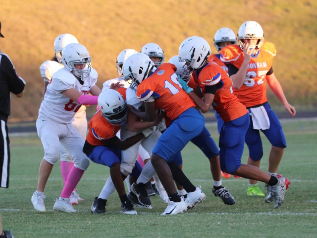 Shamlin, Stout Defense Lead Bonham 8th Grade A Bulldogs Past North Belton, 18-7