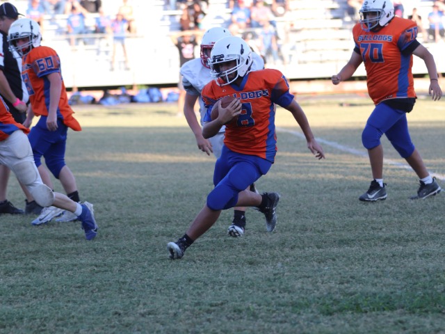 Bulldog 8th Grade A tops SC Lee behind Larkin's 22 points