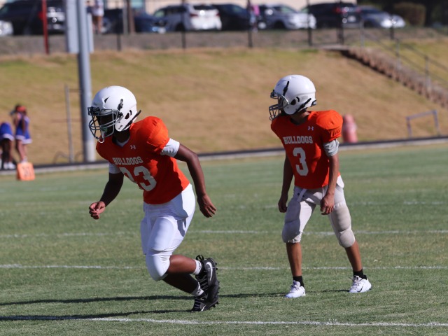 Dominant Bulldog Performance: Bonham 7th Grade A Shuts Out Belton 32-0