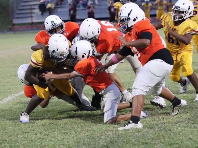 Bulldogs Blank Lamar 28-0 to Claim Temple City Championship Bonham 7th Grade A Team Ends Season on High Note