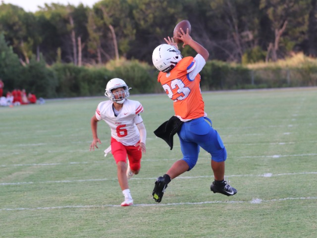 Bulldog Blitz: Bonham 8th Grade 'A' Dominates Belton 40-7 at Herman Anderson Field