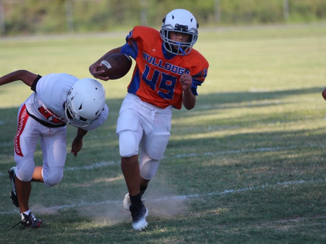 Bulldog 8th Grade A rolls past Lake Belton 48-34