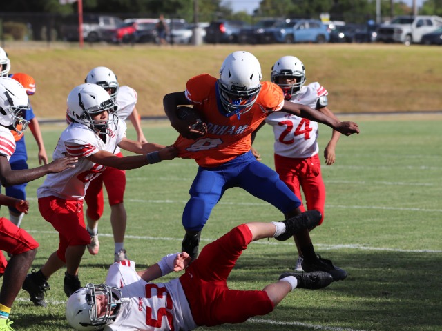 Bulldogs Bark Loudest: Bonham 8th Grade B Dominates Belton 32-6 in Season Opener