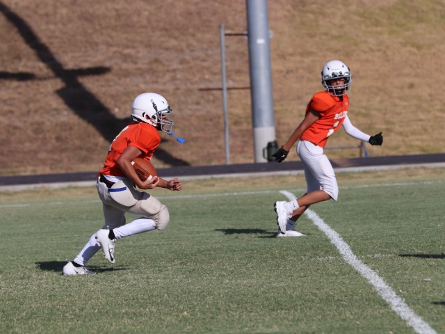 Bulldogs Ground the Tigers: Bonham 7th Grade A Rumbles Past North Belton, 20-6