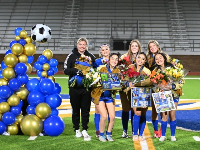 Lady Pioneers' Senior Night ends with victory