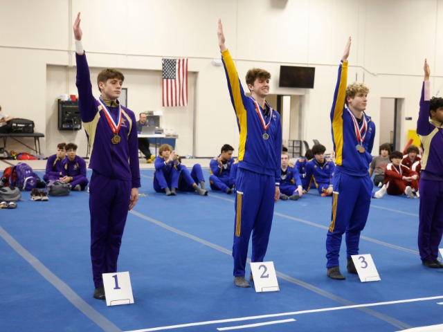 Rangers earn second and third at District Championships; Marshall Osman wins All-Around