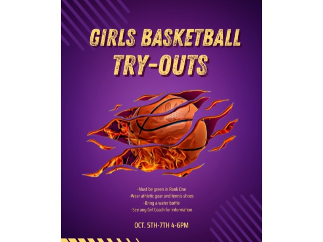 Girls Basketball Try-Outs!