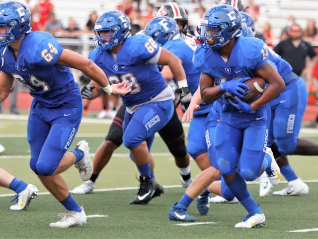 Frisco Football Team Opens District Play with a Victory
