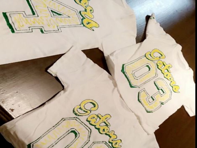 The girl's spirit shirts for school came out great