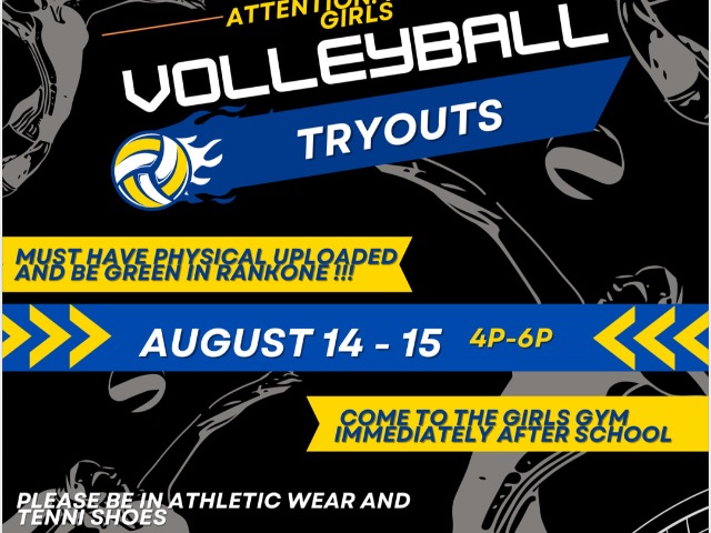 Volleyball Try Outs 
